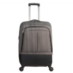 Trolley Luggage, Polyester Suitcase, Softside Roller Suit Case, Hybrid Rolling Maleta, Wheeled Spinner Cabin Case, Carry On Voyage Bagages Baggage Koffer